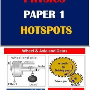 physics paper 1 hotspots