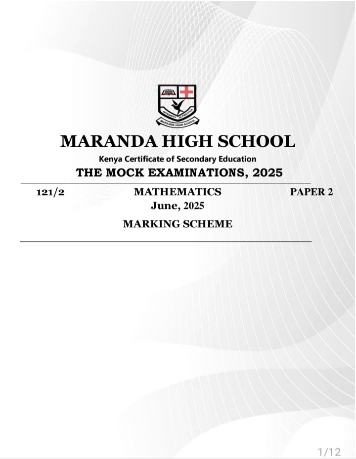 KCSE and CBC revision materials